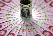 Graph of China's trade surplus in recent years.