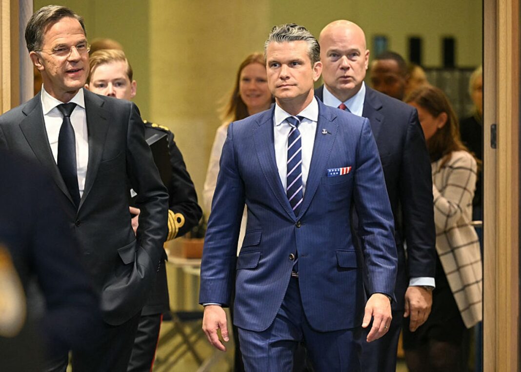 Meeting between the US and NATO Allies