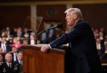 Трамп готовий представити Конгресу гарантії безпеки для України Дональд Трамп під час заяви у Конгресі