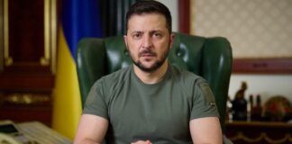 President Volodymyr Zelenskyy addresses Ukrainians