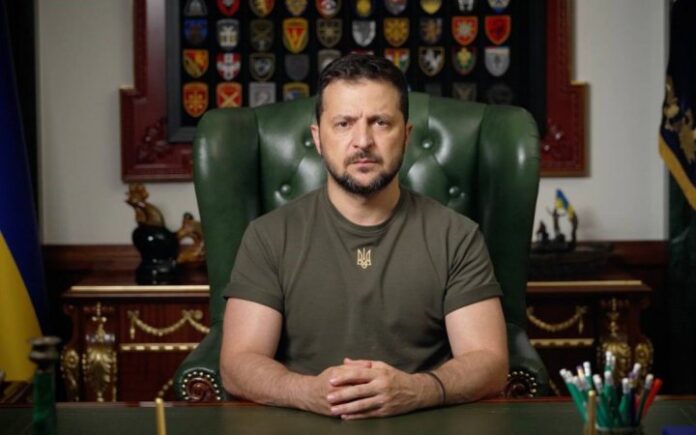 64feef5b88734 Президент України Володимир Зеленський під час заяви про кадрові рішення