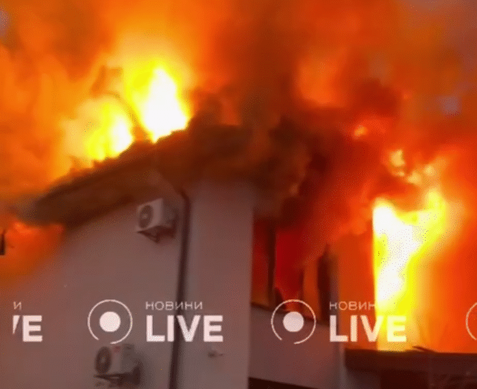 Пожежа у двоповерховому житловому будинку на Київщині