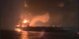 Tanker Midvolga 2 in the Black Sea