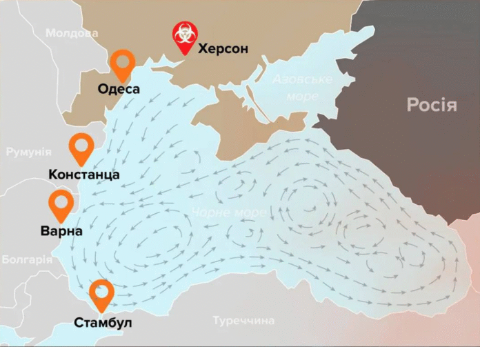 російська атака може призвести до екологічної катастрофи на Дніпрі