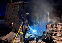 Наслідки ракетного удару рф по об’єкту портової інфраструктури в Одеській області