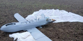 Russian reconnaissance UAV Merlin-VR found in a field in Turkey