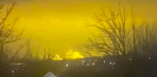 Explosion and fire on the territory of the Russian plant Energozapchastina in Cheboksary