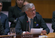 Андрій Мельник заявив у Радбезі ООН, що Україна не торгує своїми територіями