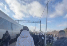 A bomb threat is reported on a train between Przemysl and Kyiv Evacuation of passengers on the Przemyśl-Kyiv train after a mining alert