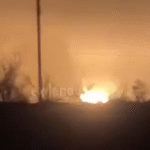 Russian port of Temryuk and Syzran refinery on fire after drone attack</trp-post-container