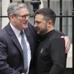 Лідери трьох держав проводять зустріч на Даунінг-стріт у Лондоні