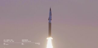 Engineers test the YKJ-1000 hypersonic rocket