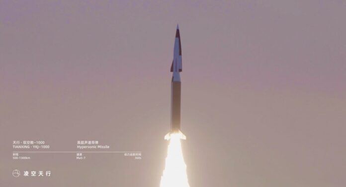 ced693162551a107 Інженери тестують гіперзвукову ракету YKJ-1000