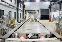 Китайський маглев-поїзд встановив рекорд — 700 км/год за 2 секунди Випробувальна магнітна траса в Китаї