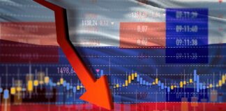 Падіння російської економіки на тлі війни та санкцій