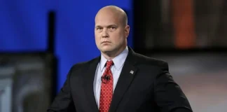 US Ambassador to NATO Matthew Whitaker during a briefing