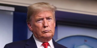 Trump during an interview