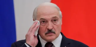 Олександр Лукашенко під час публічного заходу в Мінську