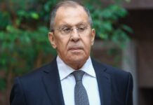 Міністр закордонних справ рф Сергій Лавров під час заяви