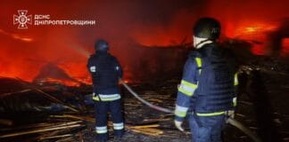 Наслідки удару дрона по Павлоградському району