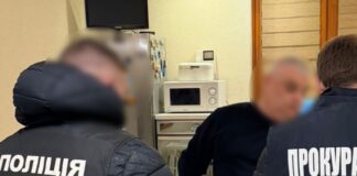 Detention of persons involved in corruption scheme in Lviv