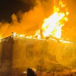 На Чернігівщині виникла пожежа після удару БпЛА