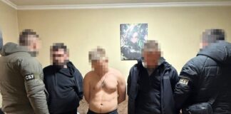 Затримання підозрюваних у теракті в Києві співробітниками СБУ