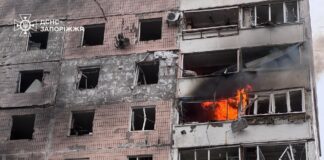 Consequences of shelling in Zaporizhzhya region