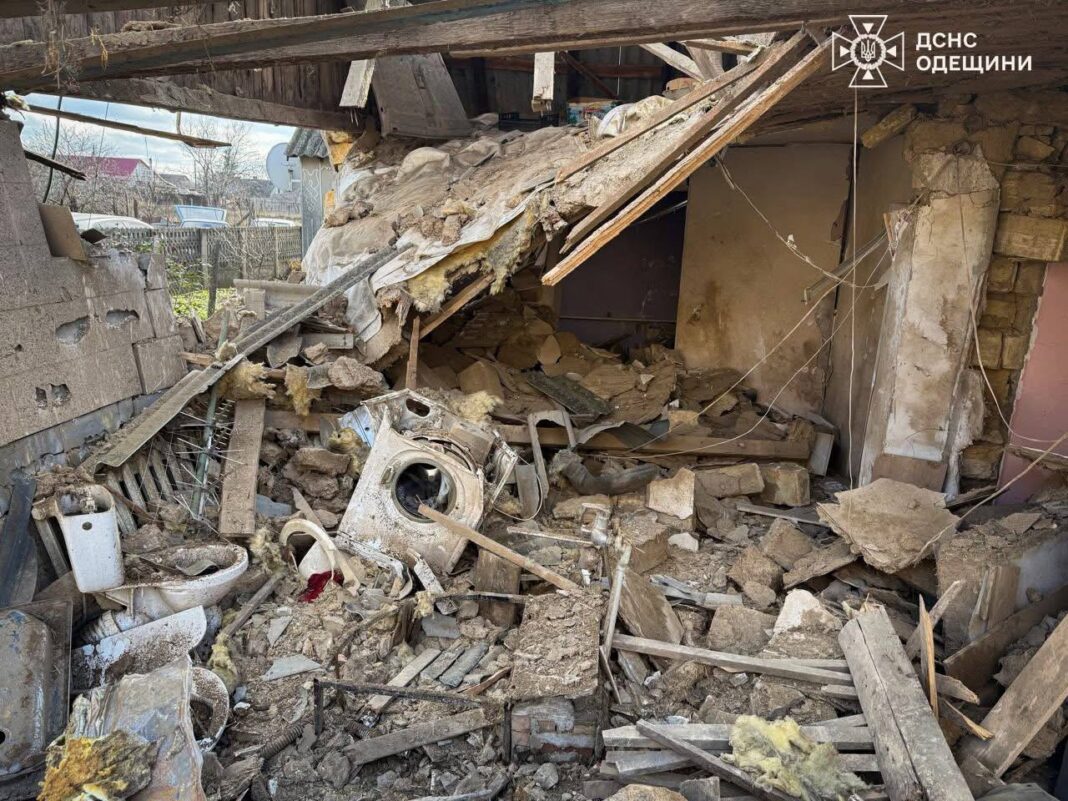 Зруйнований житловий будинок після вибуху бойлера на Одещині