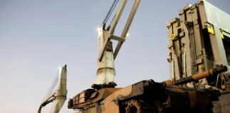 M1A1 Abrams tanks donated by Australia to Ukraine