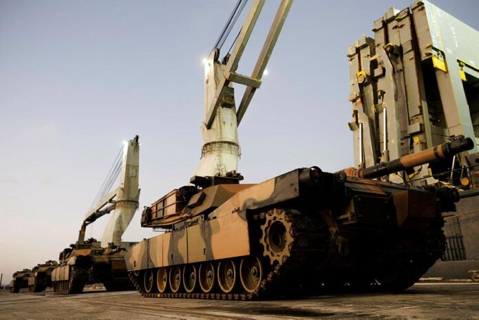 Танки M1A1 Abrams, передані Австралією Україні