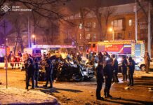 Наслідки авіаудару по Харкову