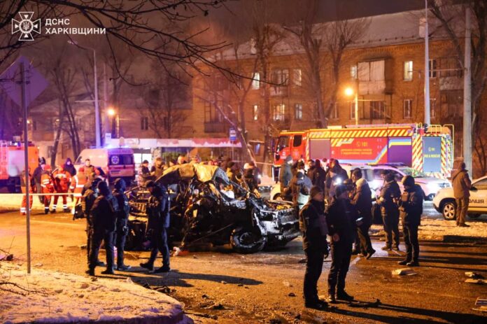 Наслідки авіаудару по Харкову