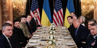 Meeting between Donald Trump and Volodymyr Zelenskyy in Mar-a-Lago