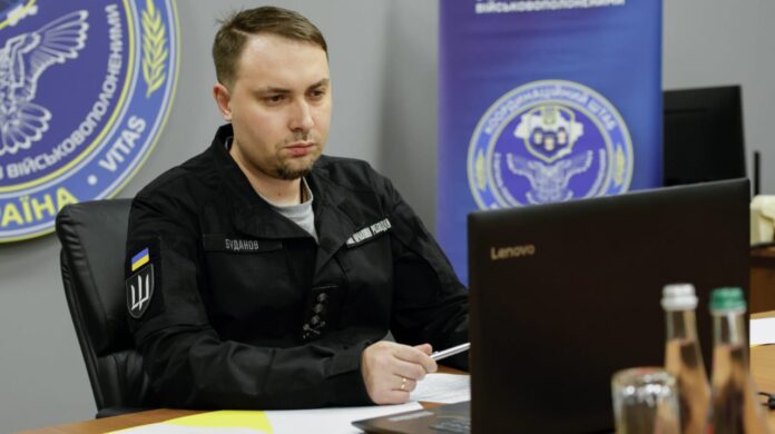 Kirill Budanov during a public speech about Russia's plans