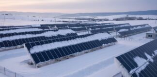 Electricity generation in Ukraine in winter