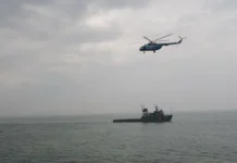 Іранський суховантаж у Каспійському морі