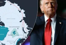 Дональд Трамп під час виступу з заявами про Гренландію та НАТО