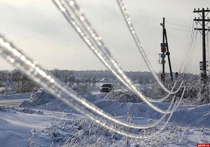 Аварійні роботи на пошкодженій лінії електропередач