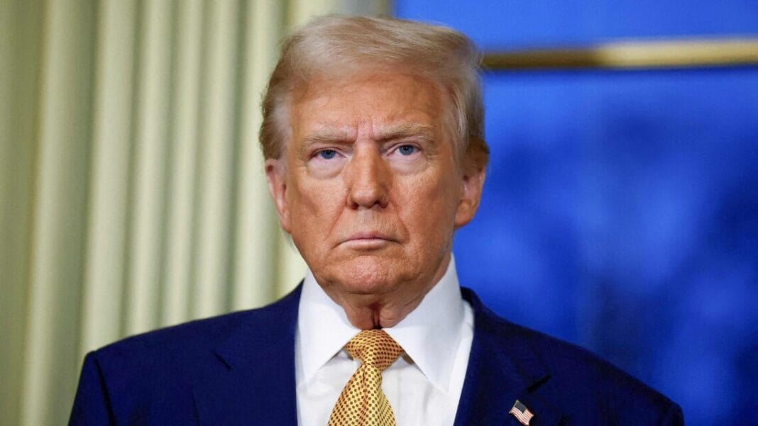 221572-1_large Президент США Дональд Трамп під час виступу у Білому домі