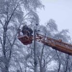 Part of Kyiv region remains without electricity for second day due to bad weather</trp-post-container