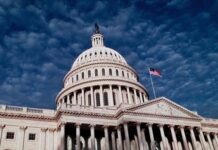 The US Congress building
