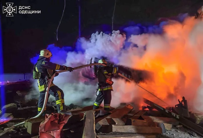 Наслідки удару по енергетичній інфраструктурі Одеси