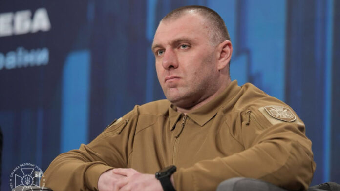 Василь Малюк під час офіційного заходу