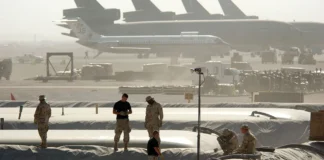 Al Udeid Air Base in Qatar