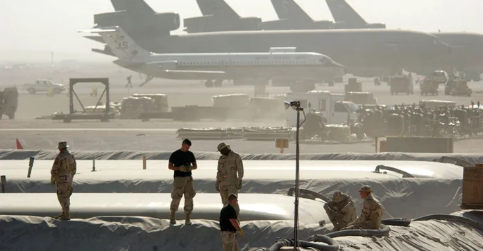 Al Udeid Air Base in Qatar