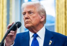 Trump threatens to cut off aid to Iraq Donald Trump during a public statement