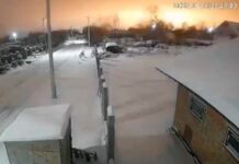 Момент удару Орєшніком по Львову