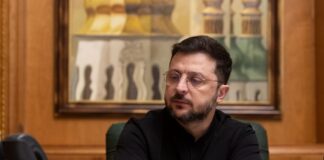Президент України Володимир Зеленський під час офіційного заходу