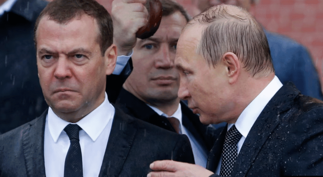 Putin and Medvedev threaten Finland with war